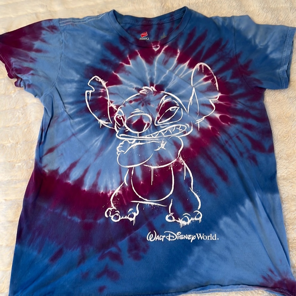 Disney Parks Walt Disney World Stitch tie-dye Shirt